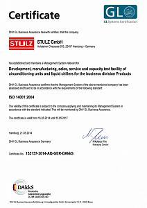 Certificate ISO 14001:2004
